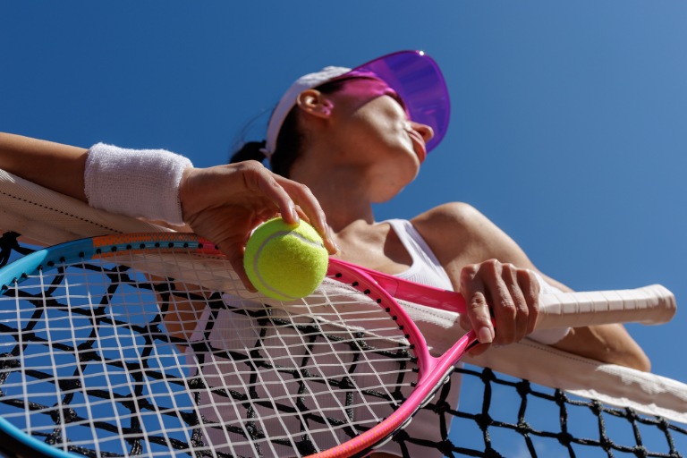 Female tennis player